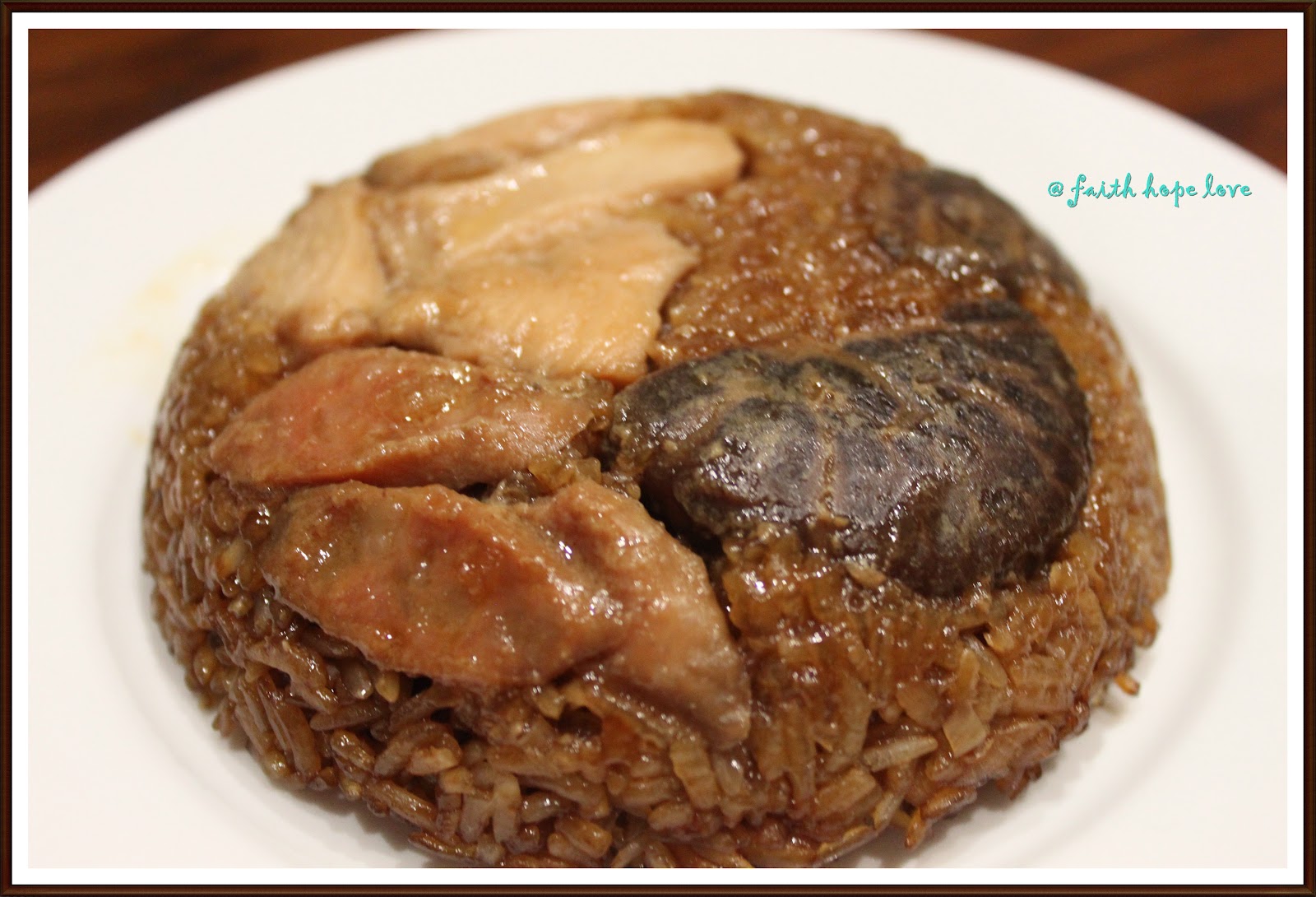 Steamed Sticky Rice with Minced Pork