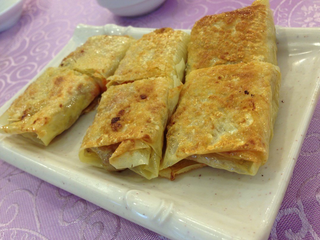 Pan Fried Vegetarian Tofu Roll