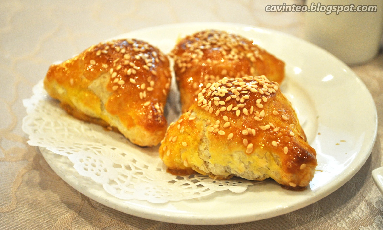 Baked Pastry with BBQ Pork